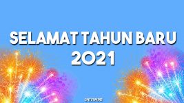 Selamat Tahun Baru 2021